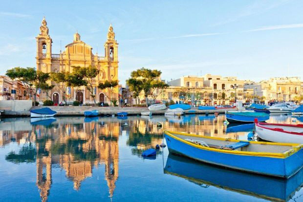 Khung cảnh đẹp tại Malta