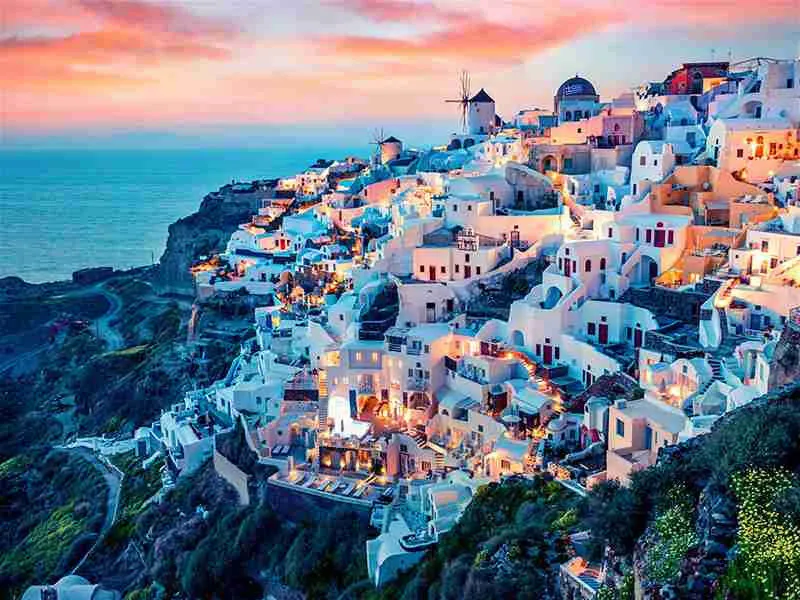 Toàn cảnh Santorini
